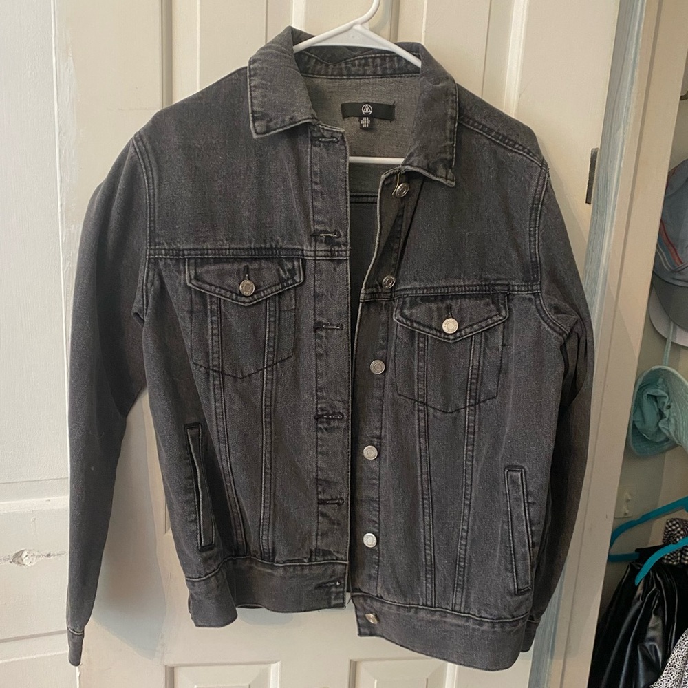 Gray Denim Jacket - image 1